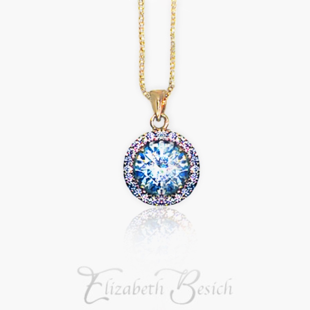Round Crystal Necklace
